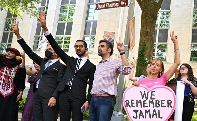 تسمية شارع السفارة السعودية في واشنطن باسم جمال خاشقجي رسمياً