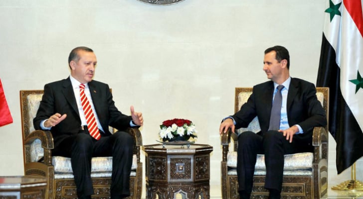 ردوغان طلب من بوتين عقد لقاء تركي روسي مع بشار الأسد